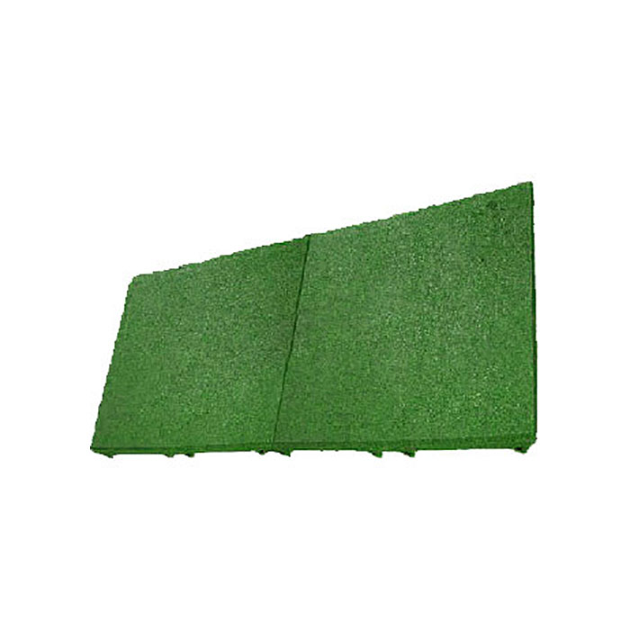 Gumowa płyta elastyczna zielona EPDM