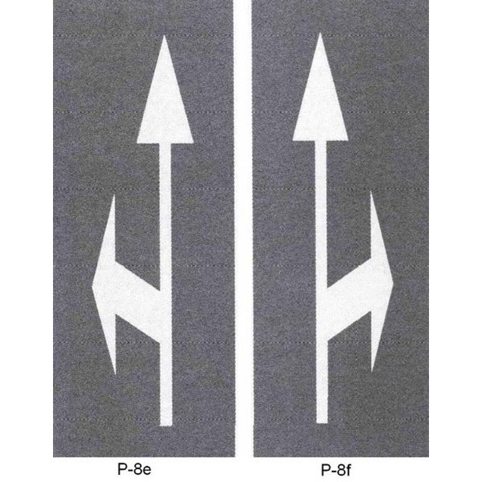 TERMOZNAK P-8e lub P-8f strzałka długa
